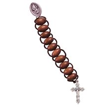 SINGLE DECADE CORD LADDER ROSARY - MIRACULOUS MEDAL